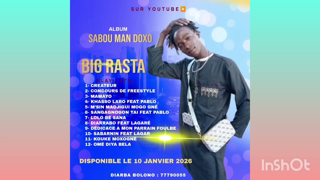 Big rasta album sabou man doxo simadjigui mogonie by (diba prod) 