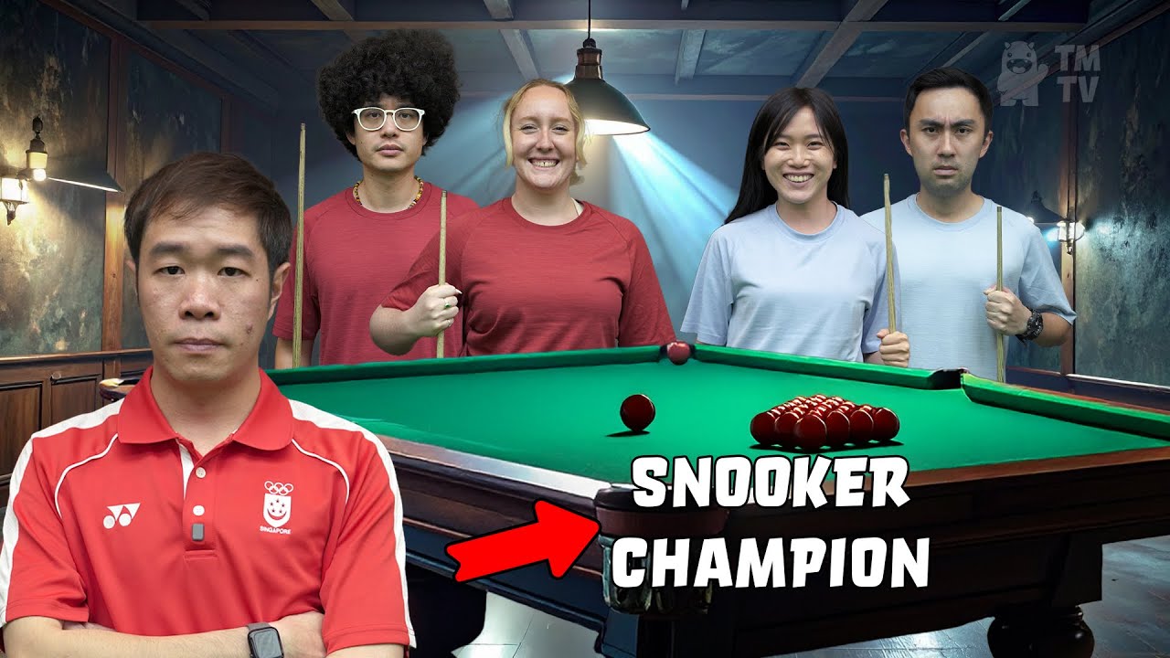 Singaporeans Versus in Snooker, Who Wins?