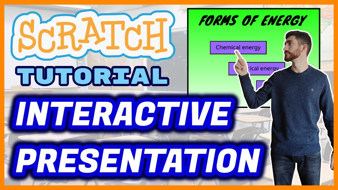 Как создать ИНТЕРАКТИВНУЮ ПРЕЗЕНТАЦИЮ PowerPoint в Scratch — обучающее руководство по Scratch 3.0