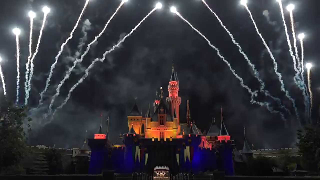 4K Disney in The Stars Fireworks Hong Kong Disneyland 2015
