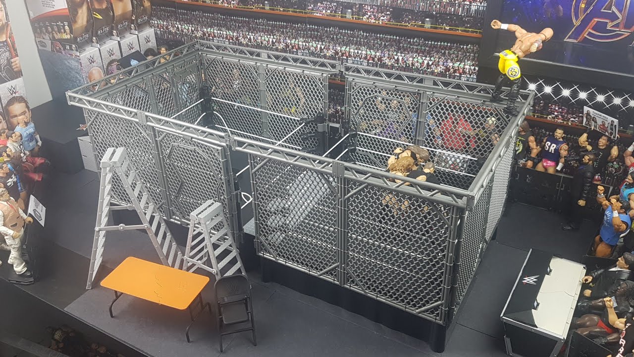 NXT TAKEOVER WARGAMES PLAYSET! UNBOXING, SETUP + REVIEW! - Balor Boxings #88