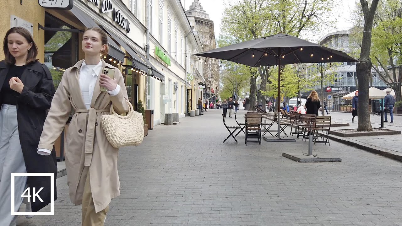 🇺🇦 Walking in Odesa 4K. Spring 2023. Ukraine