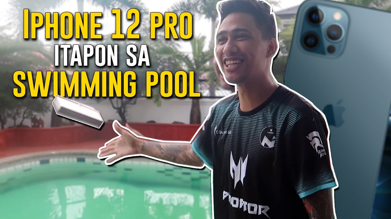IPHONE 12 PRO ITAPON SA SWIMMING POOL