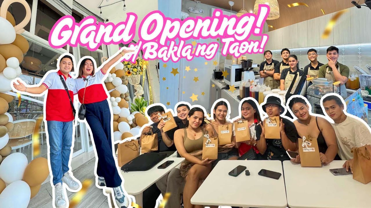 NAG REUNION ANG BAKLA NG TAON SA GRAND OPENING NG CAFE MOO (BARDAGULAN WITH IMPAKTA!)