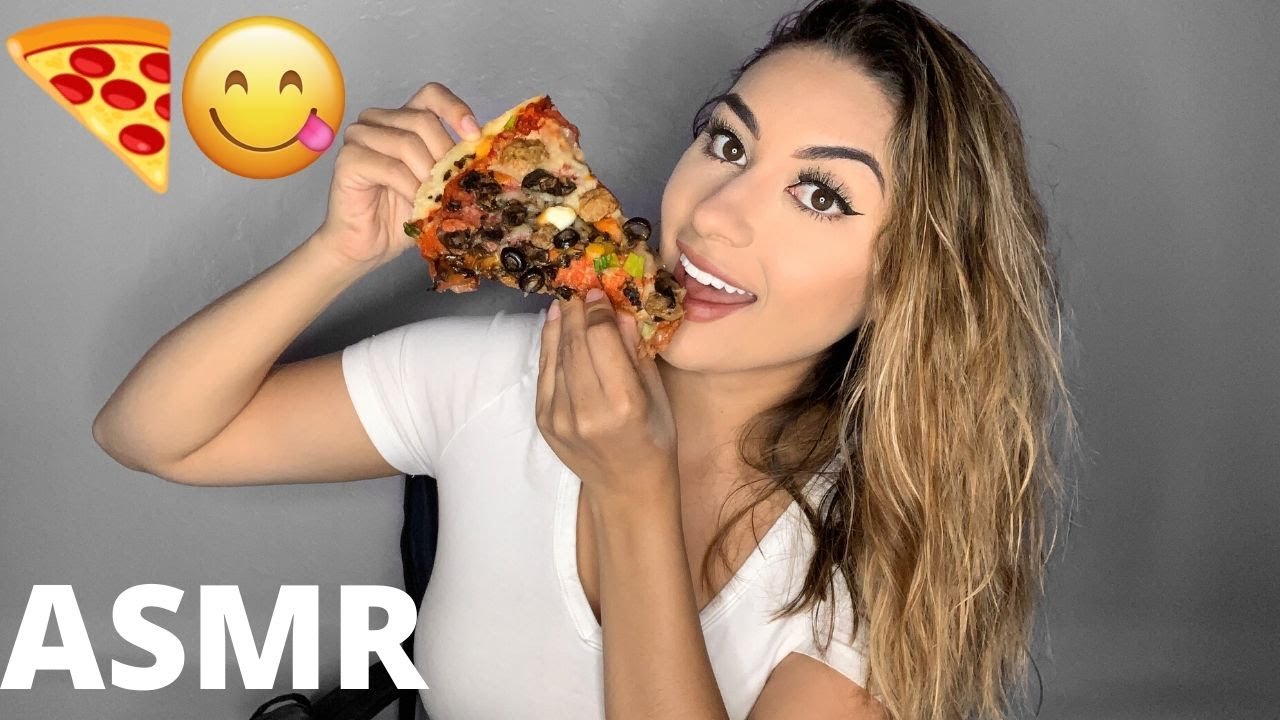ASMR Español | COMIENDO PIZZA Y HABLANDO (ASMR MUKBANG)