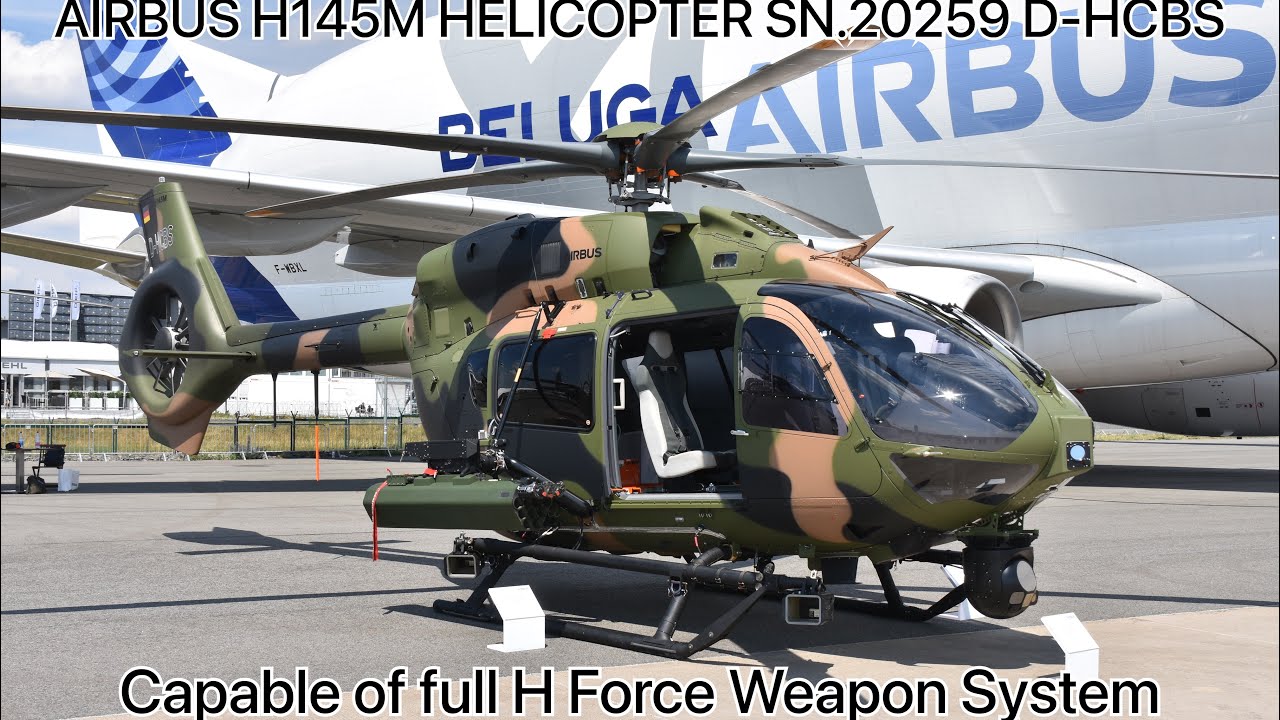 Airbus H145M SN.20259 D-HCBS walk around in detail
