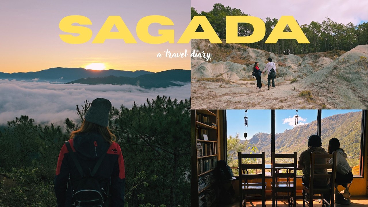 Sagada Birthday Trip Vlog 🎂 | Sea of Clouds 🌤️ Blue Soil & Food Spots ✨