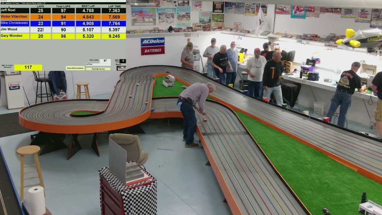 Sebring Slotcars Pro/Am Race 032225 1/32 Scale Slot Car Racing