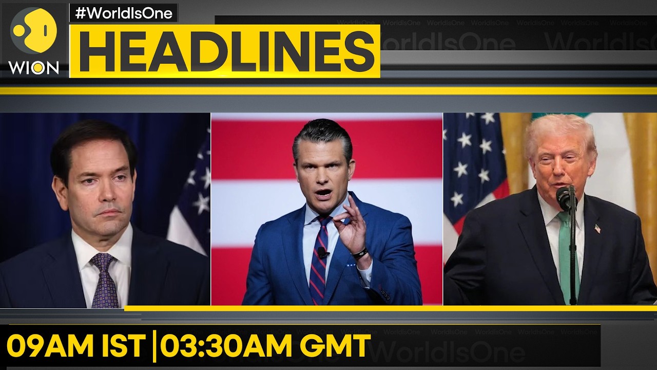 Trump: Israel Won't Hit Iran Gas Plant | Drones Reported Near Homes of Rubio, Hegseth | Headlines