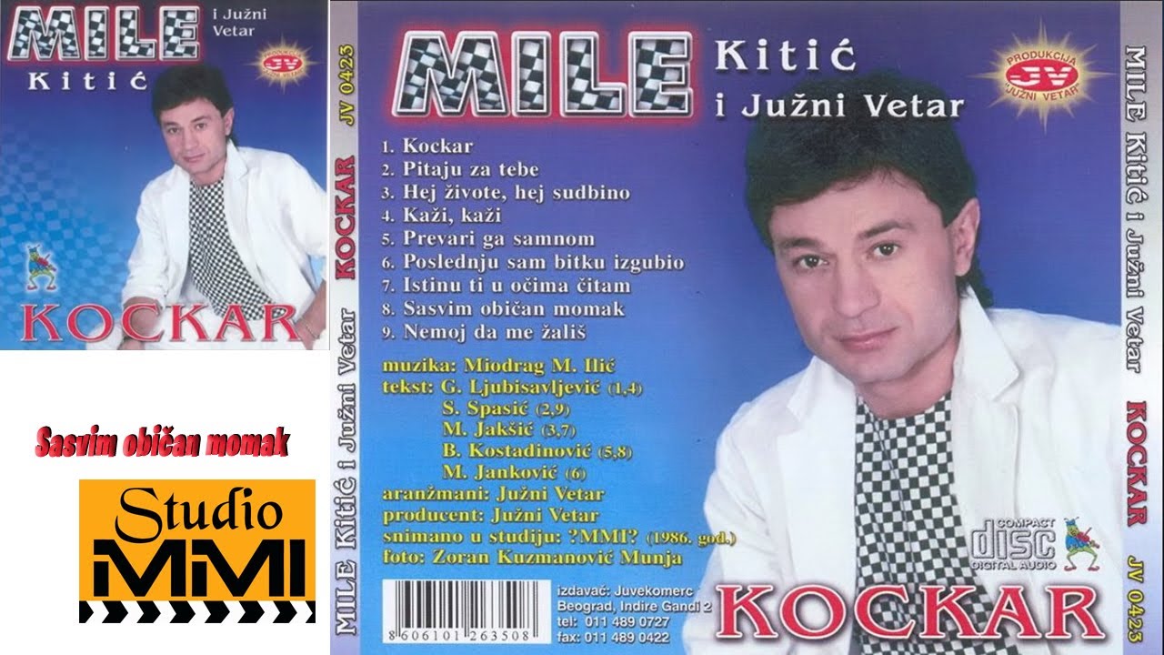 MIle Kitic i Juzni Vetar - Sasvim obican momak (Audio 1986)