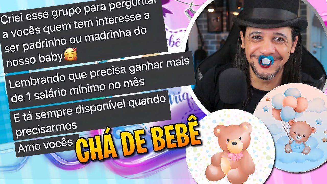 CONVITES ABSURDOS DE CHÁ DE BEBÊ