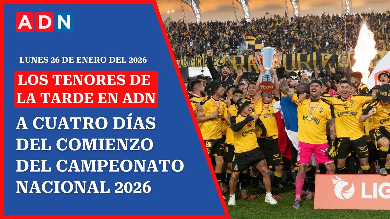 A cuatro días del comienzo del Campeonato Nacional 2026 | 🔴🔊 EN VIVO #LosTenoresdelaTarde