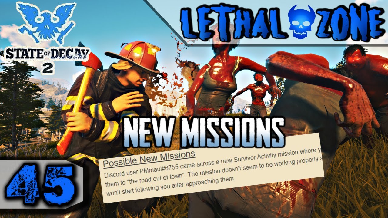 New Missions - Undead Labs listened to us | State of Decay 2 Lethal Zone 100 day challenge #45