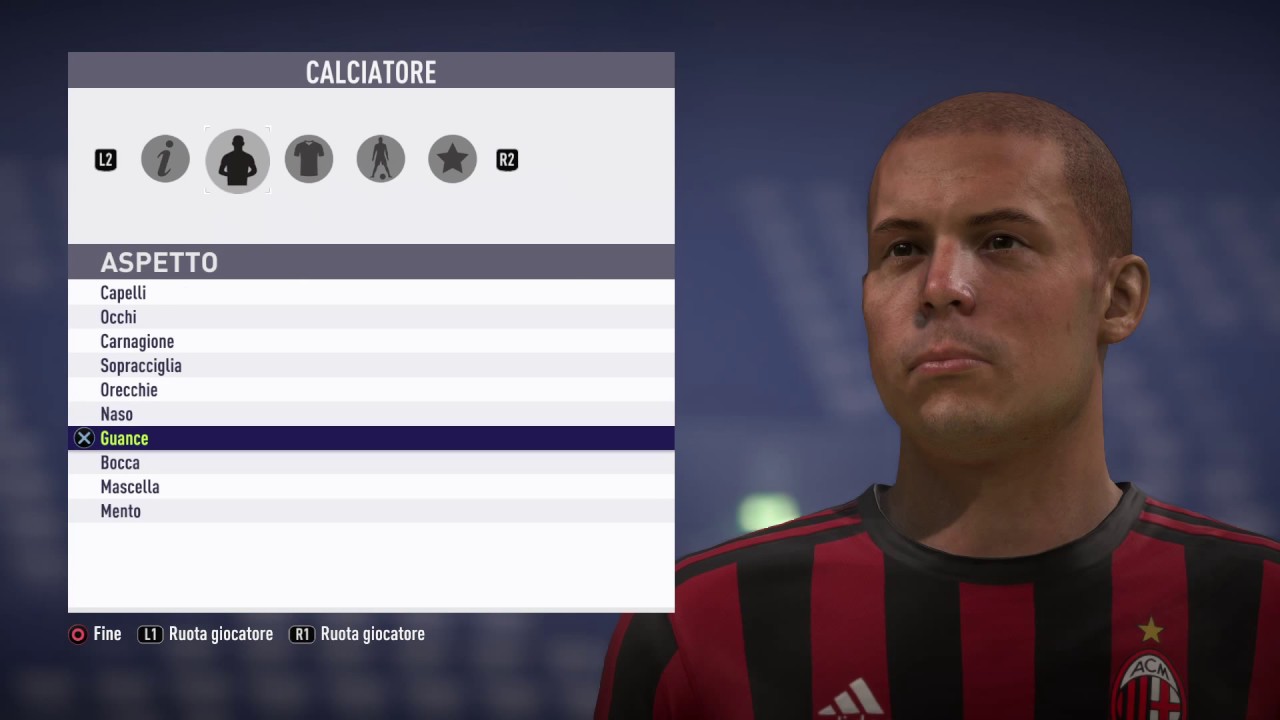 Creare Ronaldo su FIFA 18 - how to create Ronaldo