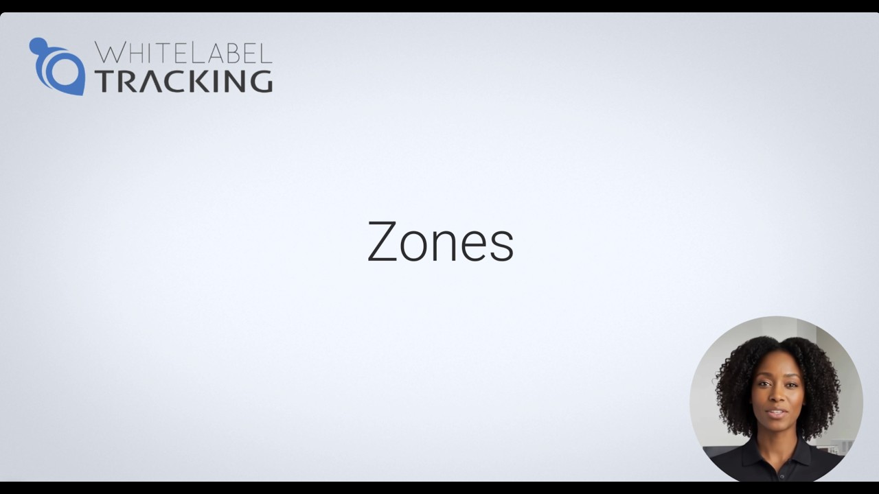 Managing Zones on the whitelabel tracking platform