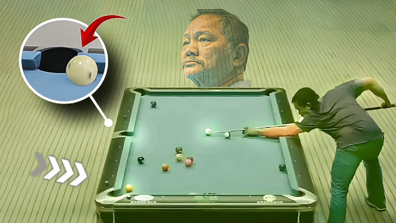Efren Reyes Insane Pool Shots You Have to See to Believe – 99.9% Genius!