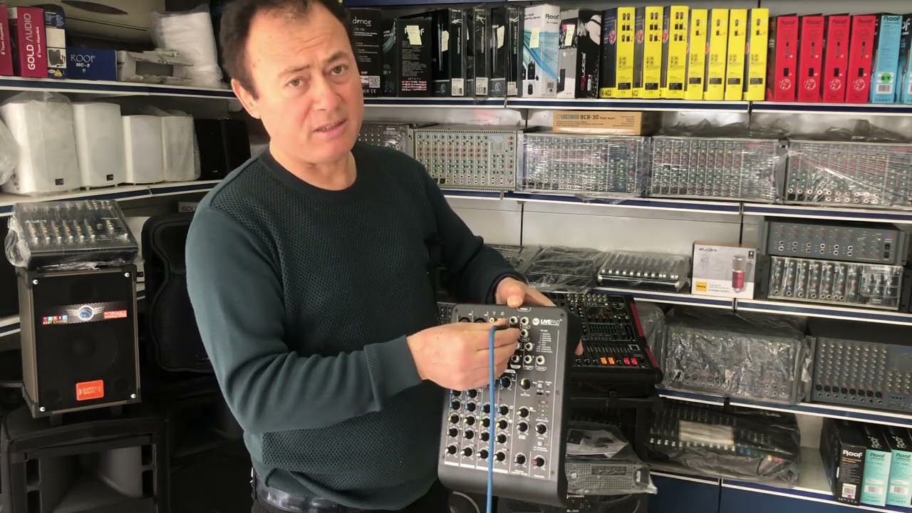 EKREM ŞAHiN- Mixerden  telefona nasıl ses alırız