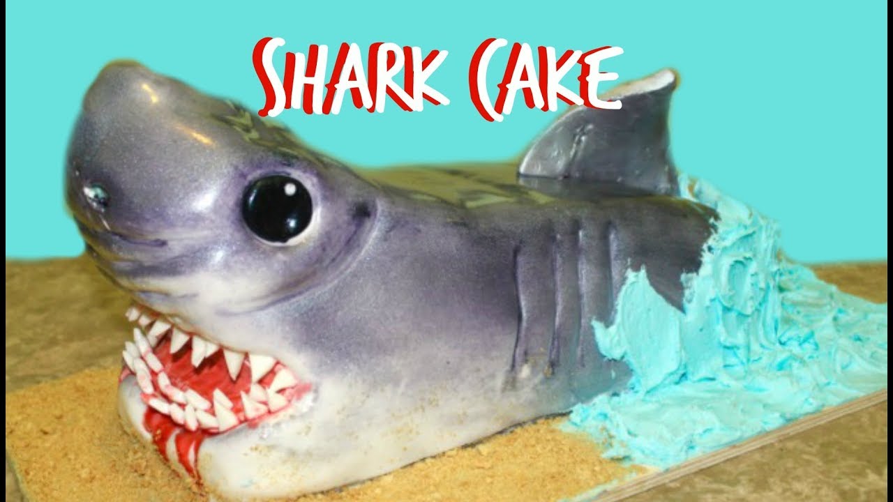 SHARK WEEK CAKE!