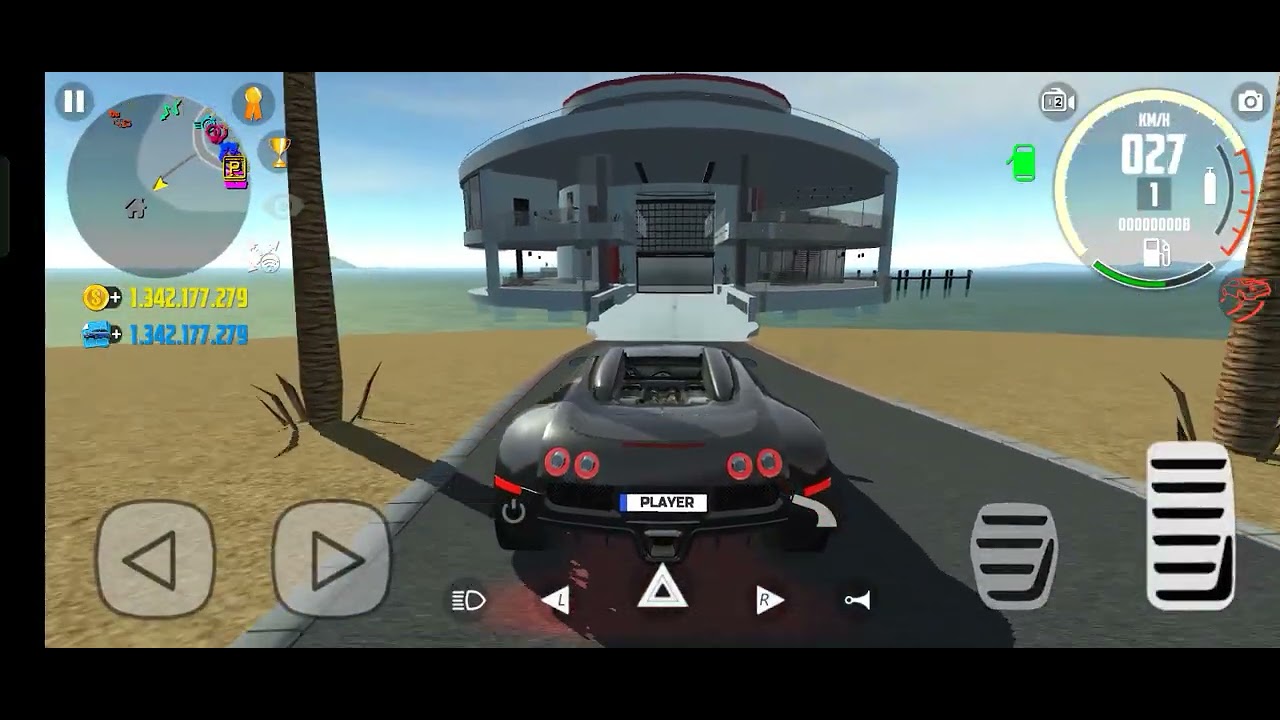 Car simulator 2 very slow car in chess in police in escape