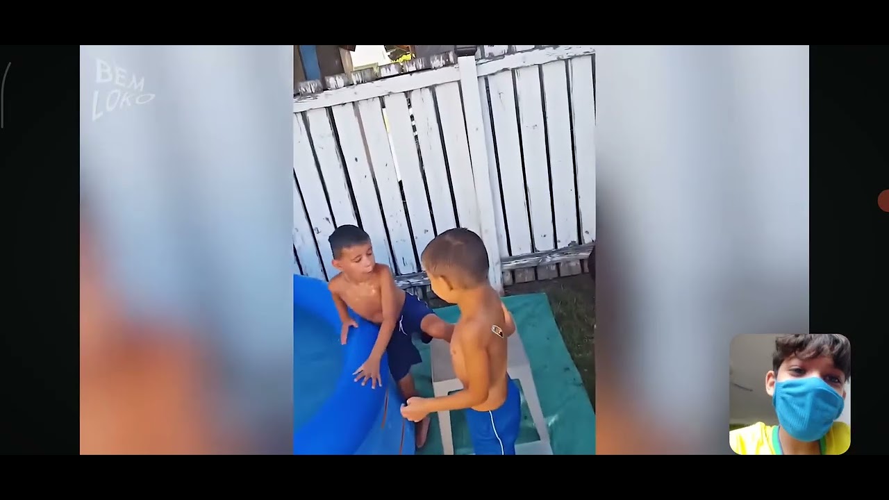 Reagindo às maiores cacetadas em piscina lagos e rios 