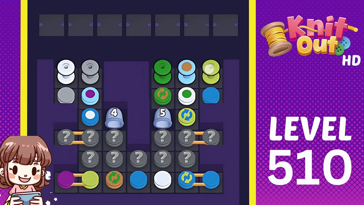 Knit Out Level 510 Solution Walkthrough