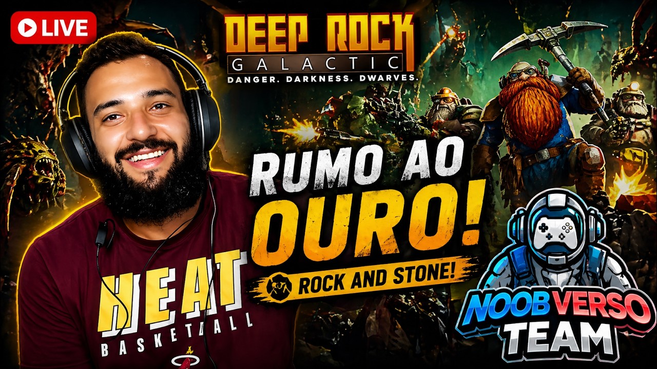 LIVE ON SEUS NOOBS - Deep Rock Galactic