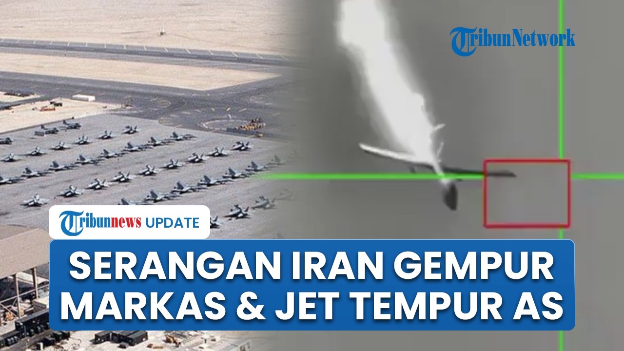 12 Jam Membara! IRGC Luncurkan Serangan 3 Kali Lipat Lebih Dahsyat Targetkan Markas AS & Jet Tempur