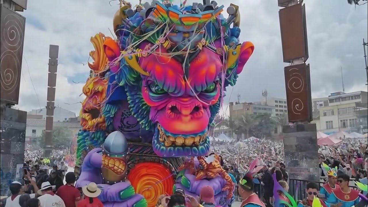 Todo el Desfile Magno del Carnavales, Carrozas, Disfraces individuales, comparsas y murgas Pasto