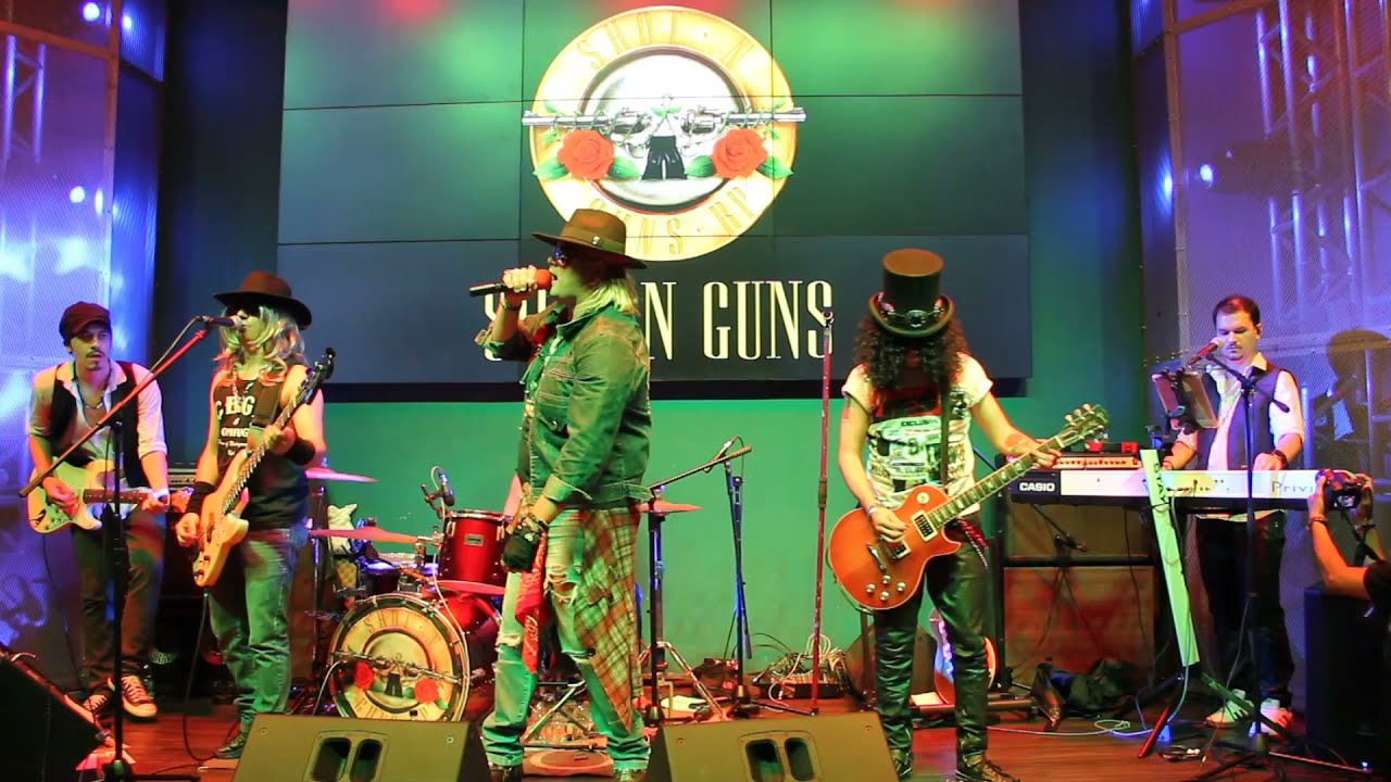 Shot n Guns -Guns n Roses cover Ribeirão Preto - São Paulo  - Paradise City - Hard Rock Cafe