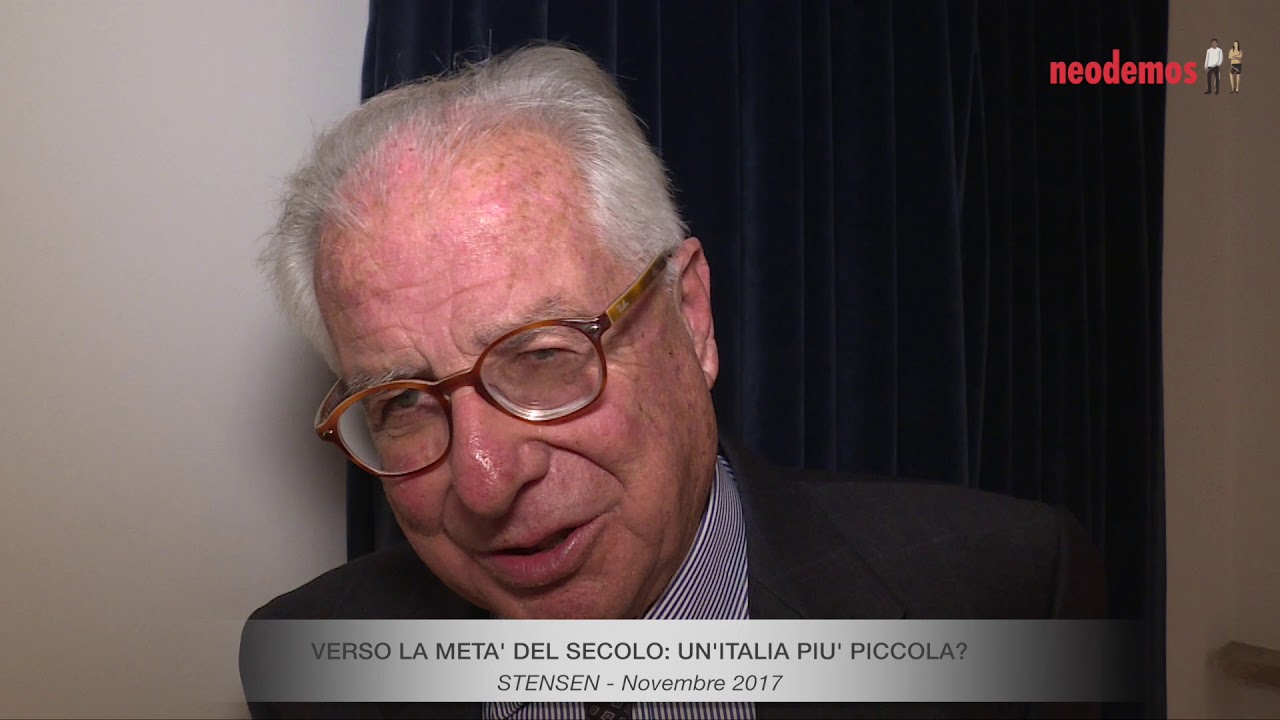 VERSO LA MET&Agrave; DEL SECOLO. UN&rsquo;ITALIA PI&Ugrave; PICCOLA? Intervista Massimo Livi Bacci convegno