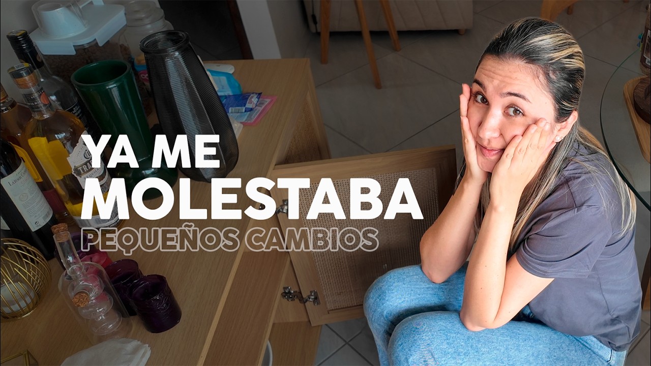 Organización del hogar realista | Reorganizo mi comedor y refresco mi casa sin gastar