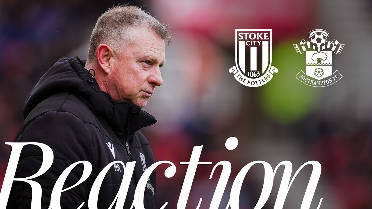 'Get back on the training ground and work' | Mark Robins on defeat at the bet365 Stadium