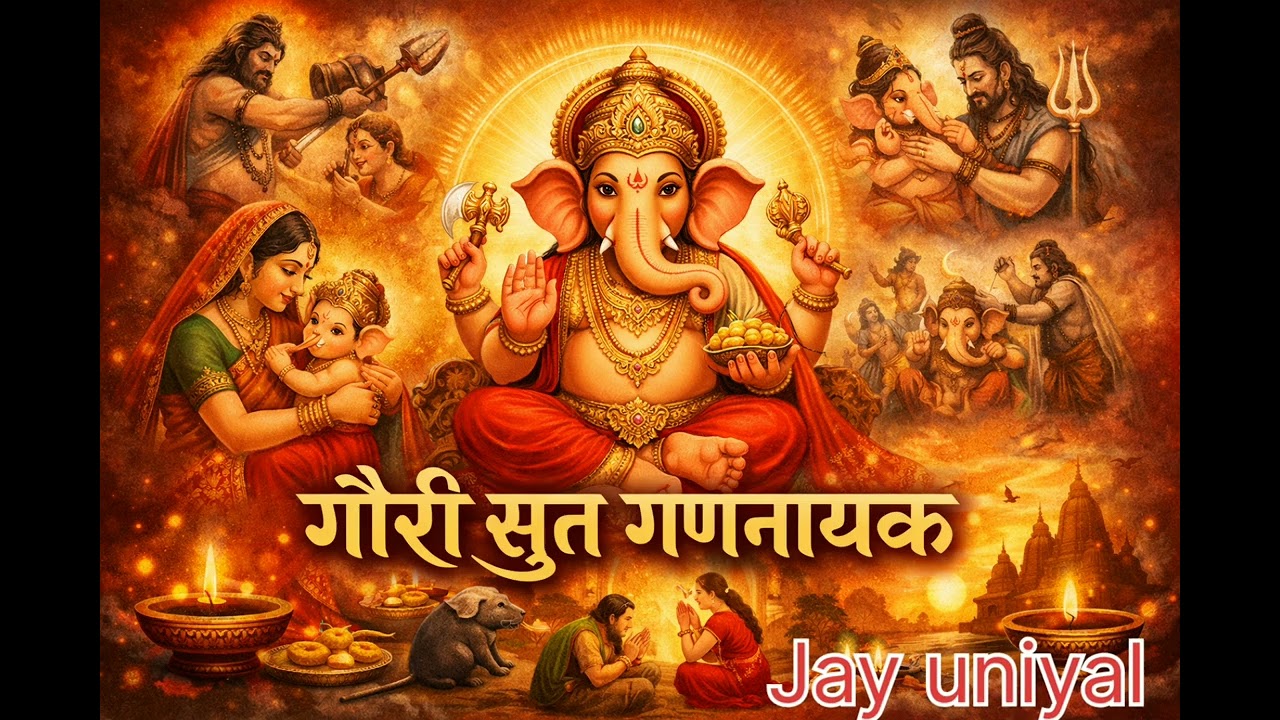 गौरी सुत गणनायक | Ganesh Ji Ki Katha Par Adharit Bhajan | Soft Devotional Song | Lord Ganesha Story