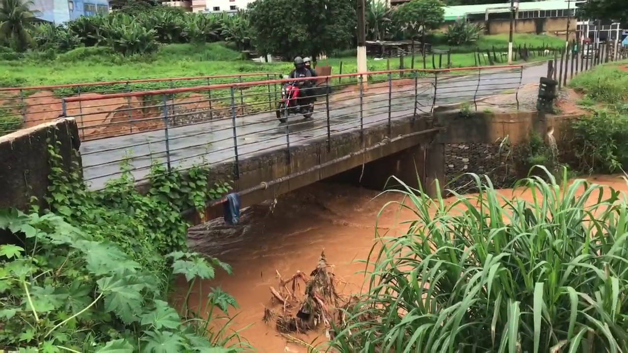 Ubá MG 24/01/2020 - Informe sobre a situação da chuva