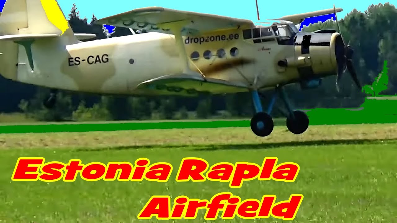 Travelling to Estonia Rapla Airfield Аэродром Рапла