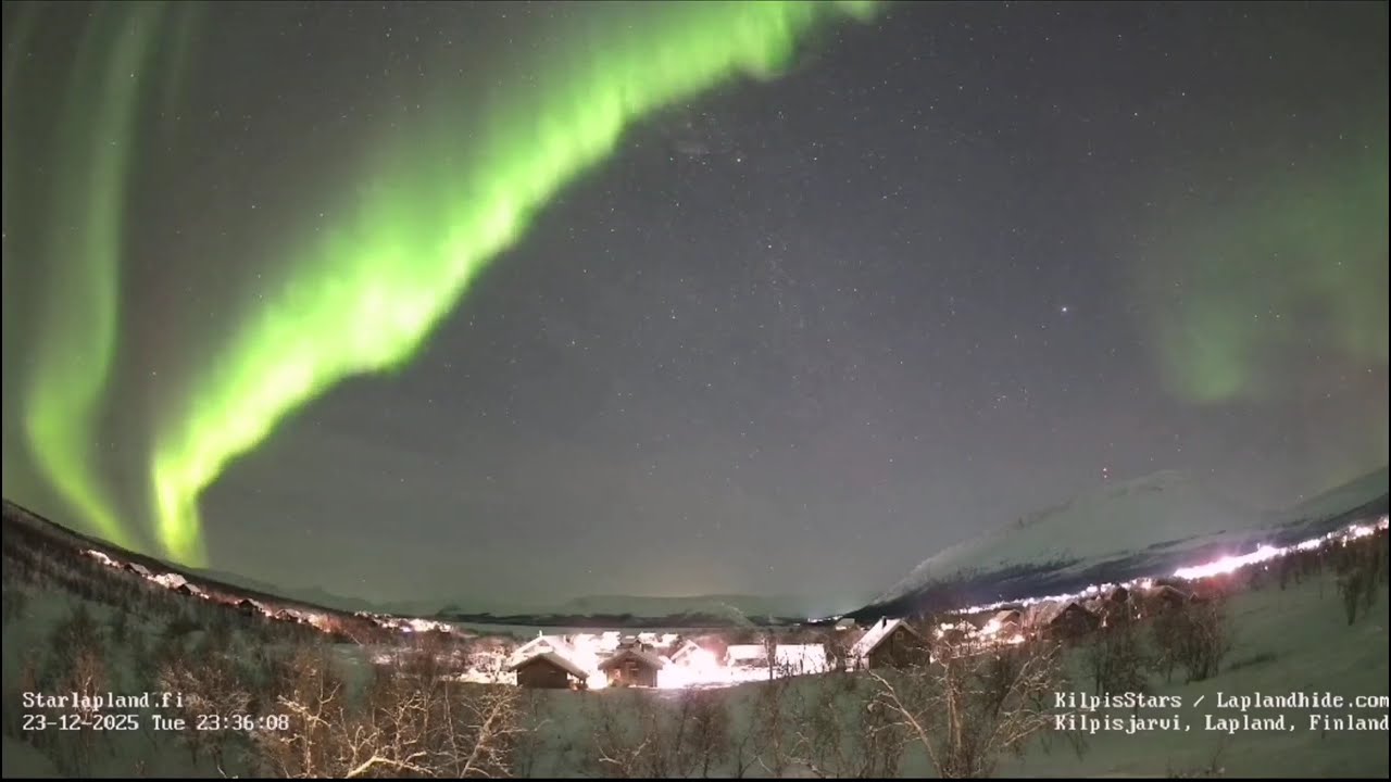 23.12. -25 Amazing Kilpisjärvi Northern Lights