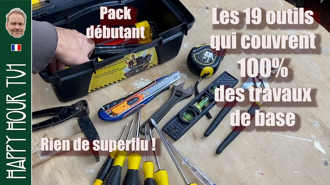La boite a outils de base idéale SERIE DEBUTANT(E) 1/5
