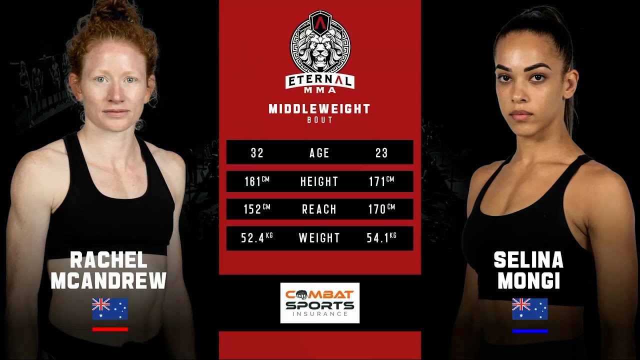 ETERNAL MMA 54 - SELINA MONGI VS RACHEL MCANDREW - WMMA FIGHT VIDEO