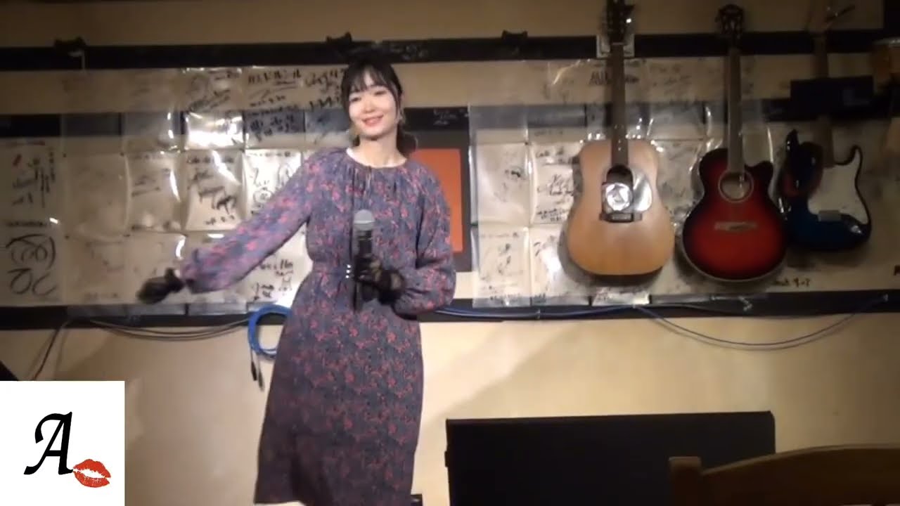 練習「サンシャイン・サーファー/甲斐智枝美」by工藤アスナ 2025年12月＠ Cafe de Lucille(仙台)