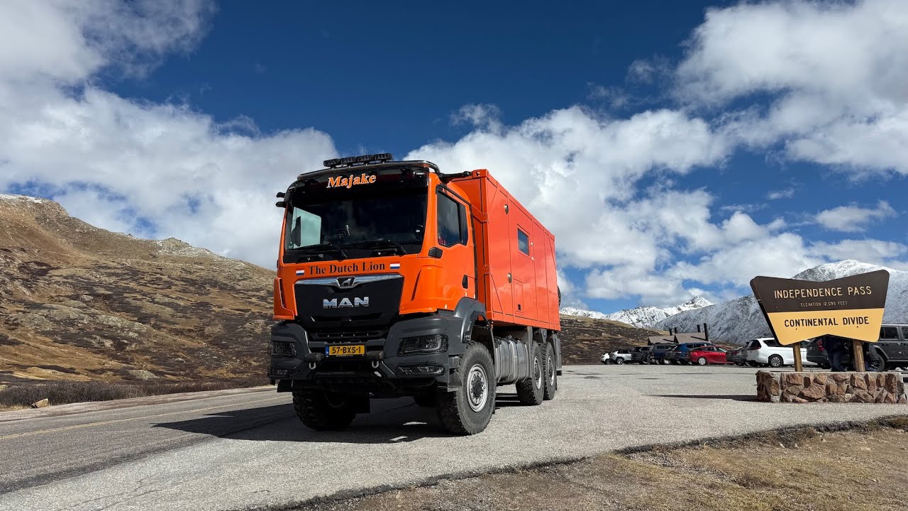 14 oktober 2025: met de camper van Twin Lakes naar Aspen