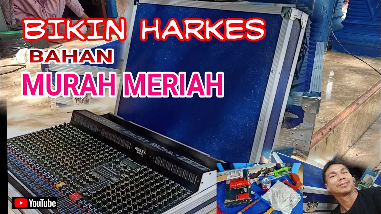 MEMBUAT HARKES MIXER HERO24 BAHAN MURAH MERIAH