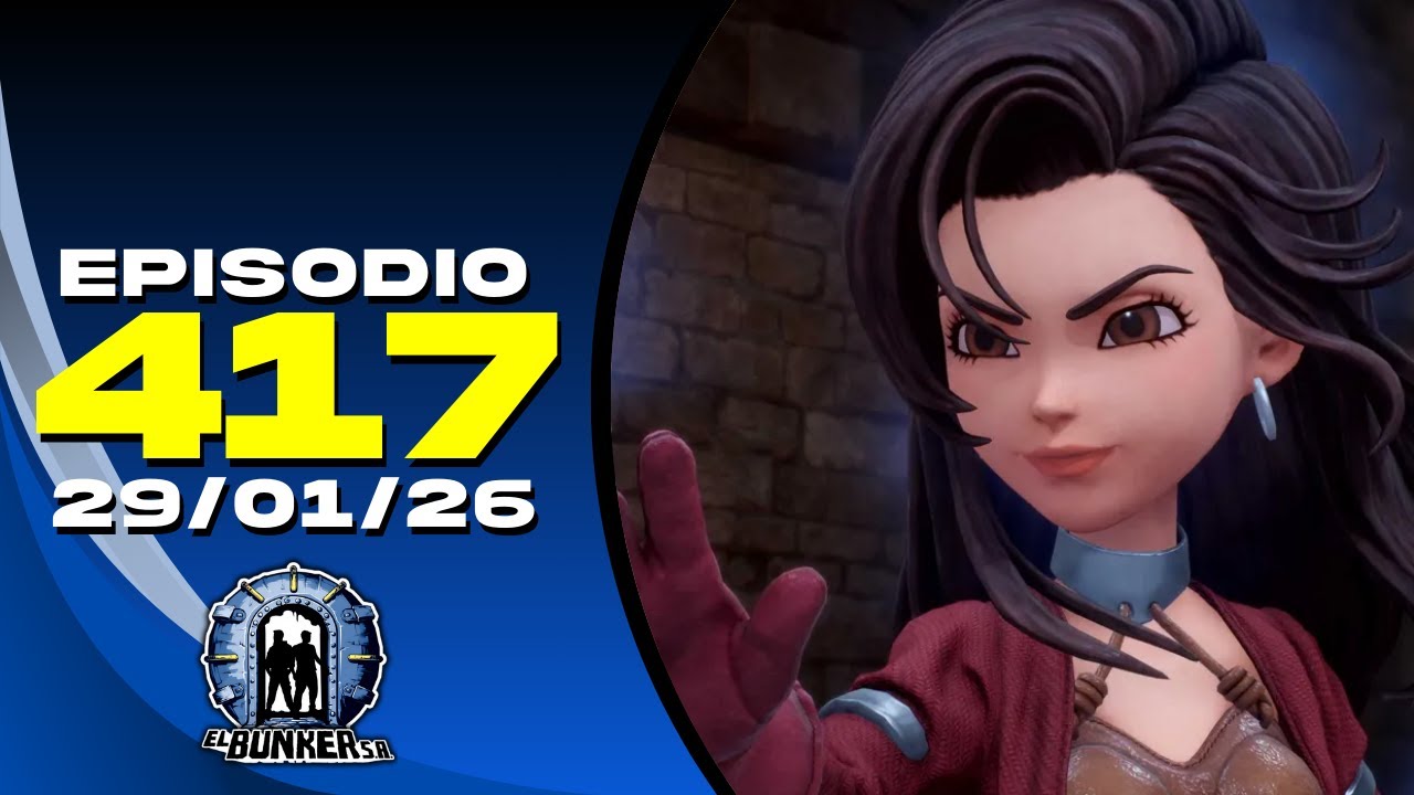 417 - ANÁLISIS DRAGON QUEST VII REIMAGINED, 35 AÑOS ID SOFTWARE, SORTEO CONSOLA Y LANZAMIENTOS!