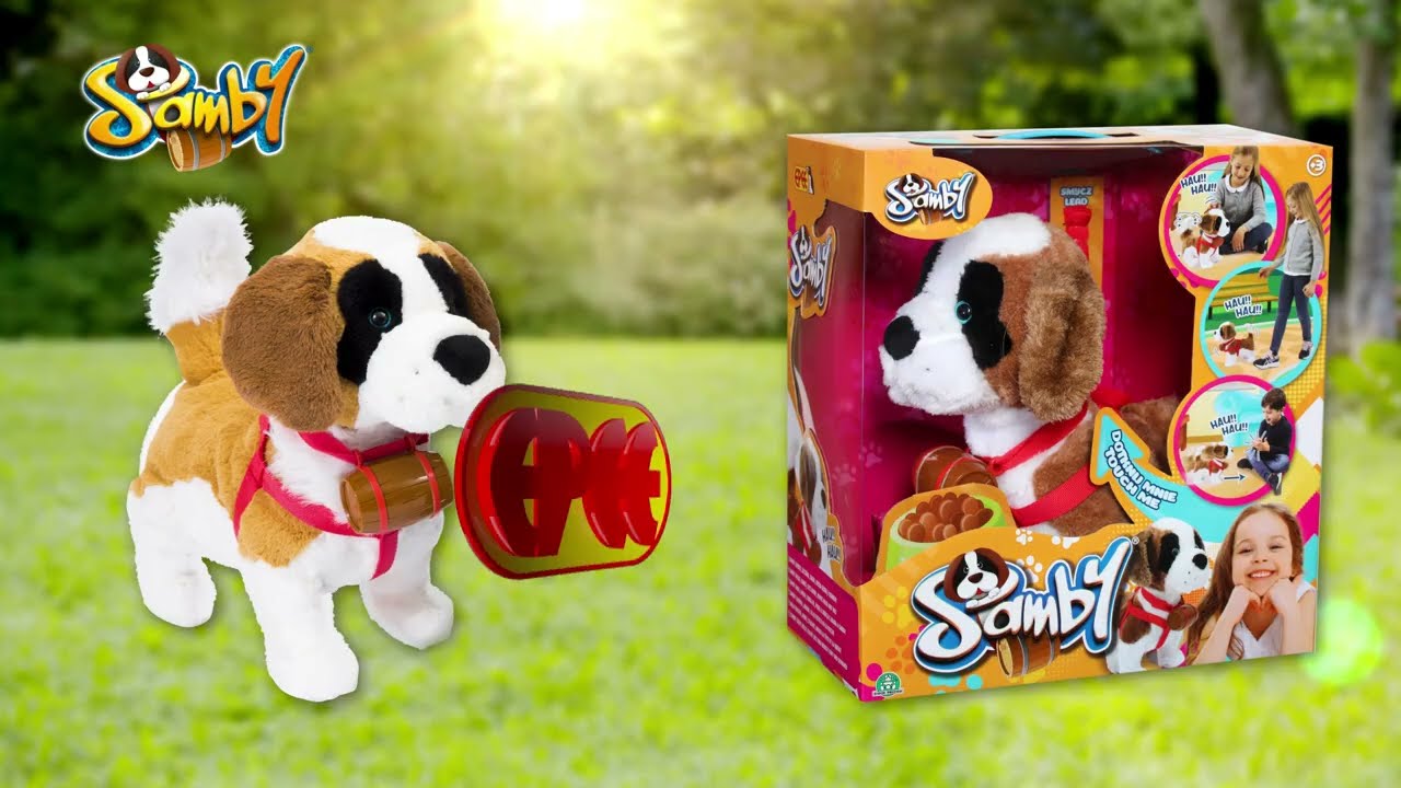 Samby – Twój Nowy Interaktywny Pies Bernardyn! 🐶🎉