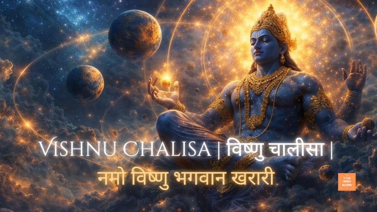Vishnu Chalisa – विष्णु चालीसा | नमो विष्णु भगवान खरारी | Peaceful Bhajan