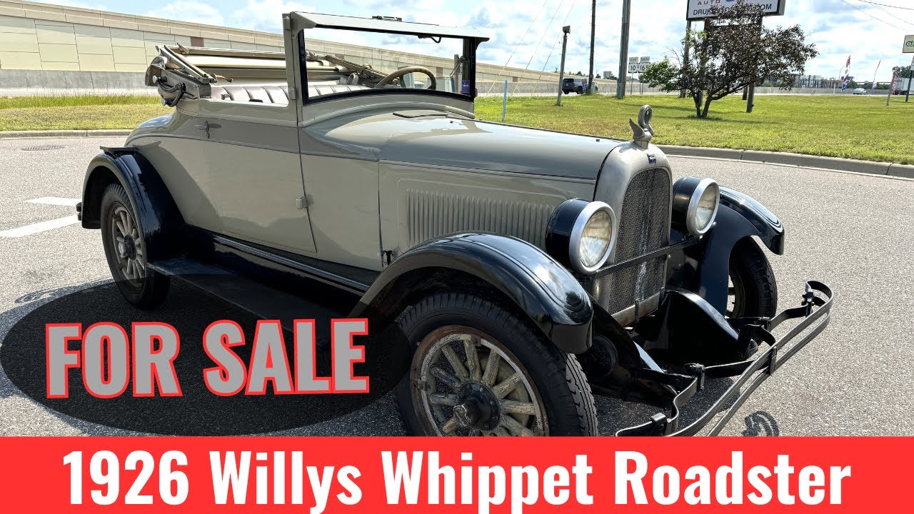 1926 Willys Whippet Roadster  ** FOR SALE **  #usa #classiccars #cool
