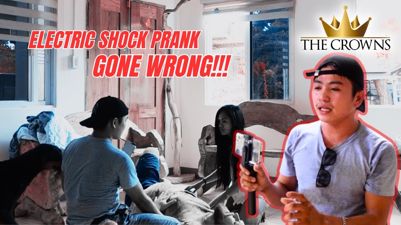 Electric shock PRANK gone WRONG / The Crowns Vlog