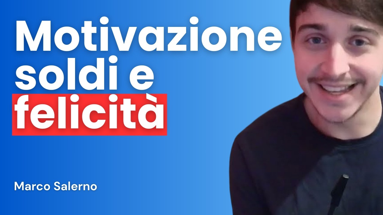 I soldi non fanno la felicità se non dai nulla indietro alla società