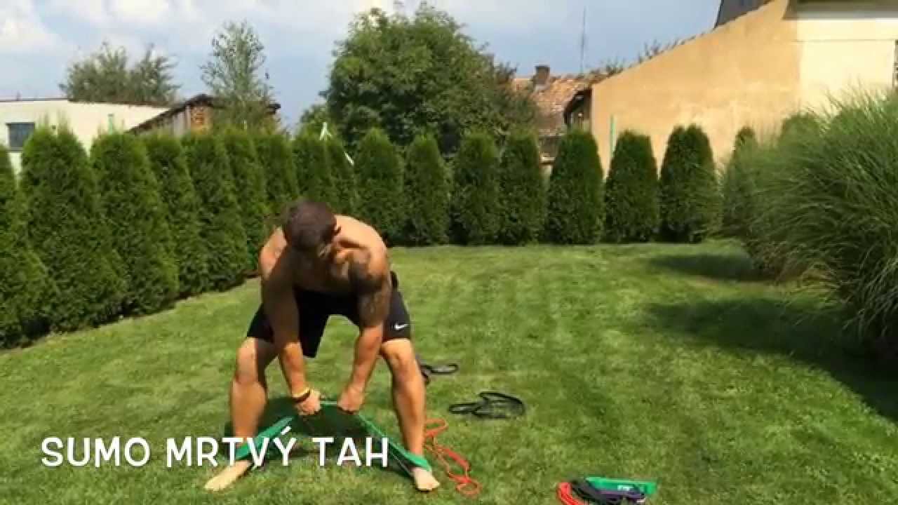 Základní cviky s gumovými expandery