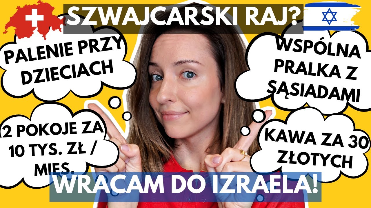 JAK MI SIĘ ŻYŁO W SZWAJCARII? WRACAM DO IZRAELA! | Izrealia #89