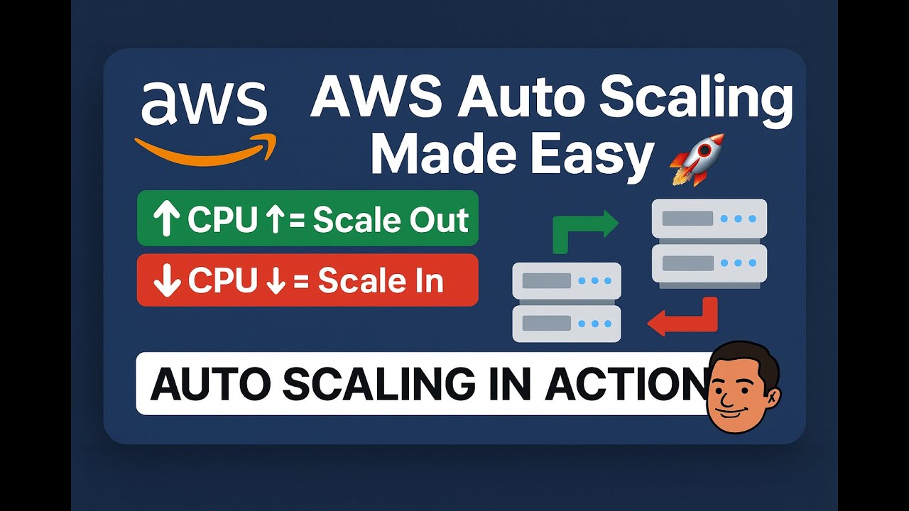 AWS Auto Scaling with Load Balancer | EC2 Scaling Demo |Full Hands-On Lab Step by Step 2025, SAA-C03